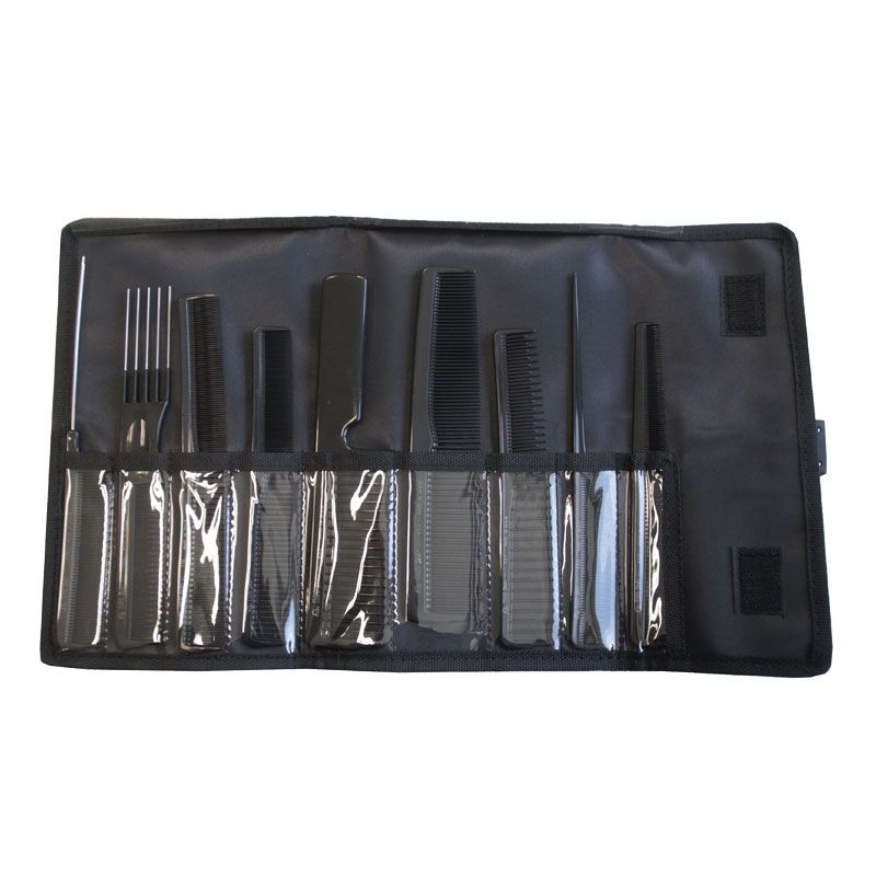 Euro trousse 9 peignes coiffure